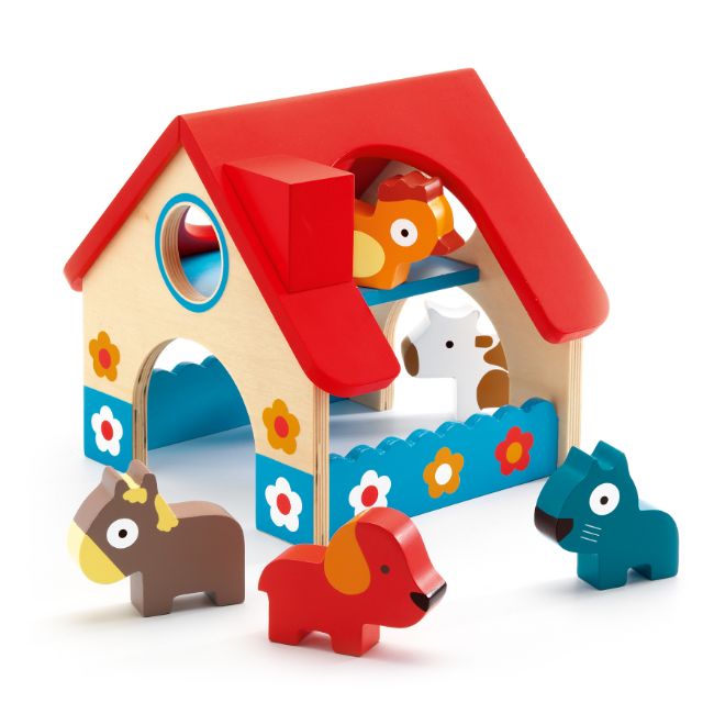Wooden Mini Farm Toy - Koko-Kamel.com